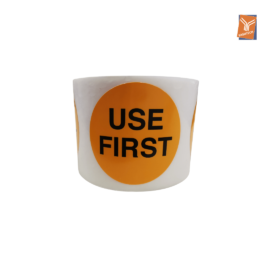 Use First Label- Orange